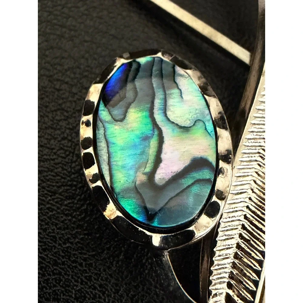 Vintage Brooch Mermaidcore Silver Tone